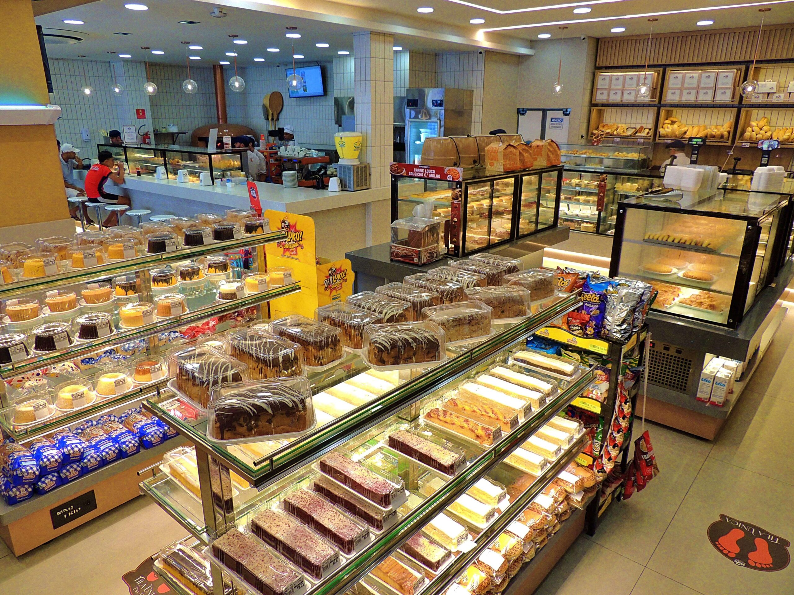 Interior da Padaria 7 de Setembro