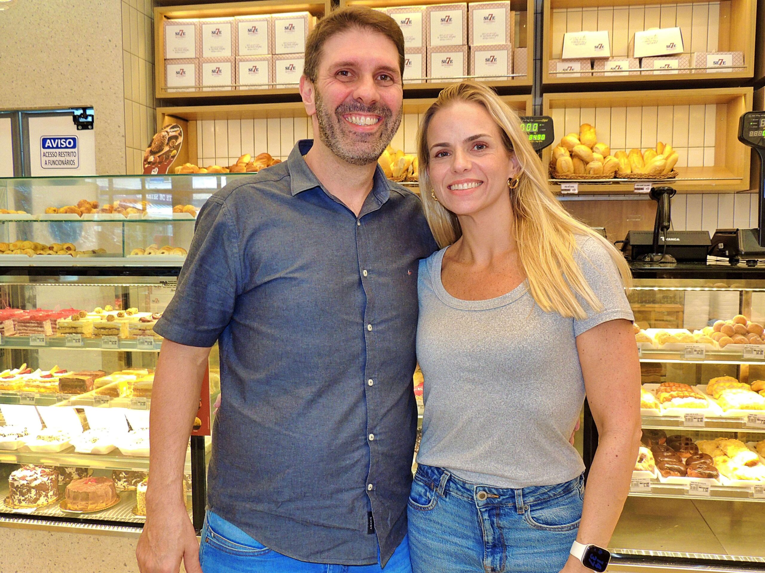 Proprietários Rogério e Juliana